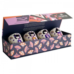 Coffret 4 tasses à café Kawaii Maiko TOKYO DESIGN
