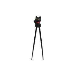 Baguettes pour enfant "Lucky Cat Black"