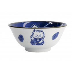 Bol Kawaii 15cm TAYO Cat Neko bleu