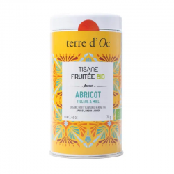 Tisane Fruitée Abricot Tilleul BIO TERRE D'OC