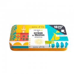 Thé Noir des régions Citron de Menton TERRE D'OC