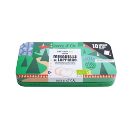 Thé vert des régions Mirabelle de Lorraine TERRE D'OC