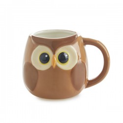 Mug hibou marron BUBO
