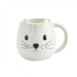Mug chat blanc KITTY