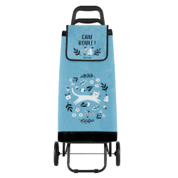 Housse de chariot "Chat roule"
