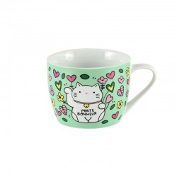 Grand bol JUMBO "Chat bonheur"