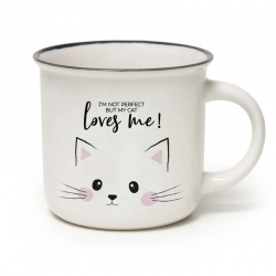 Mug CUP-PUCCINO Kitty LEGAMI