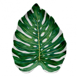 Grand Plateau FEUILLE verte TOUCHMEL