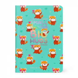Cahier Ligné Small QUADERNO Red panda LEGAMI