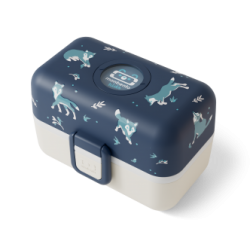 Bento enfant MB Trésor Wolf Bleu MONBENTO