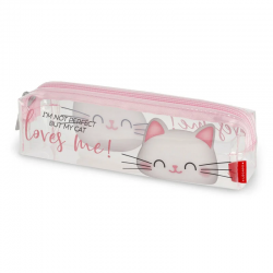 Trousse transparente KITTY LEGAMI