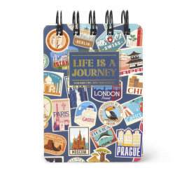 Bloc-notes spiral TRAVEL