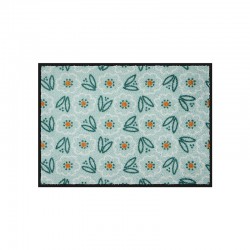 Tapis d'entrée LEMIYO Mosaïque fleurs