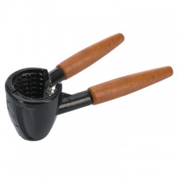 Casse noix conique noir et manche bois DELUXE