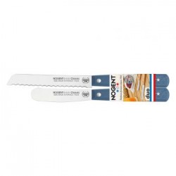 Set Tartineur + Couteau à pain Bleu NOGENT