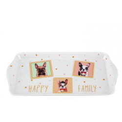 Plateau rectangle Chiens HAPPY FAMILY