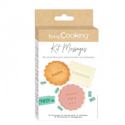 Kit messages 85 caractères SCRAPCOOKING