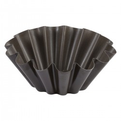 Moule à brioche fond plat 18cm anti-adhérent