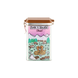 Boite métal Cacao "Marmottes"