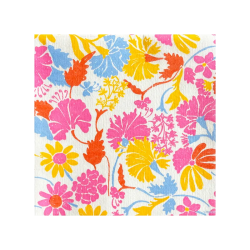 Serviettes en papier (x20) 40x40 Bouquet
