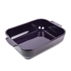 Plat à four rectangle 32cm Aubergine APPOLIA