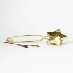 Pince à thé ETOILE Doré