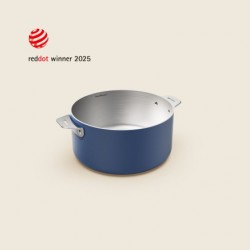 Casserole 20cm inox Merveilleuse Bleu COOKUT