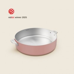 Sauteuse 28 cm inox Rose Merveilleuse COOKUT