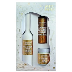 Coffret White&Gold SAVEUR ET SENS