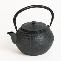 Théière en fonte 1,2L Grise +filtre ZEN