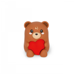 Taille-crayon "Teddy beay Coeur" lumineux LEGAMI