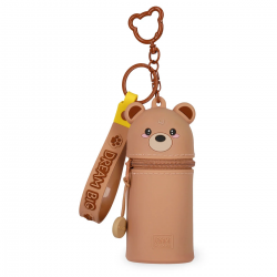Porte-clés/Porte-monnaie silicone MINI KAWAII Teddy bear...