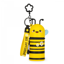 Porte-clés/Porte-monnaie silicone MINI KAWAII Bee LEGAMI