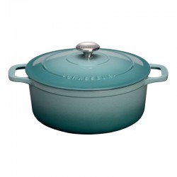 Cocotte en fonte ronde 20cm Qwartz CHASSEUR