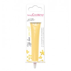 Stylo choco Jaune pastel SCRAPCOOKING