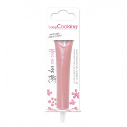 Stylo choco Rose SCRAPCOOKING