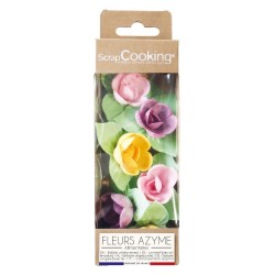 Déco Fleurs azyme "6 mini roses"