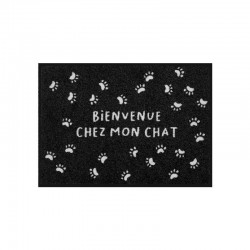 Tapis d'entrée LEMIYO Bienvenue chez mon chat