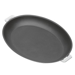 Poêle ovale 35cm anti-adhérente manche amovible "Mutine"...