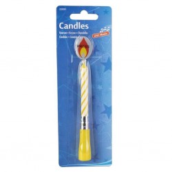 Bougie musicale 12cm