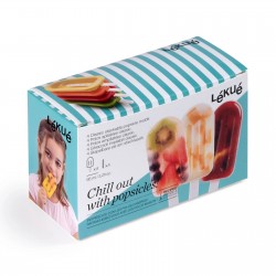Moules 4 glaces esquimau Popsicle LEKUE