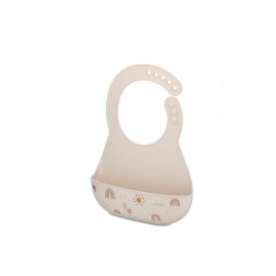 Bavoir en silicone MIO Sunshine rainbow