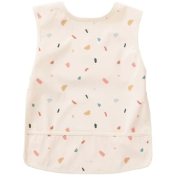 Bavoir intégral "Souple terrazzo" 6-24m