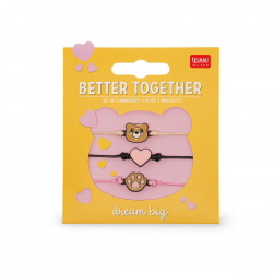 Lot de 3 Bracelets BETTER TOGETHER Teddy Bear LEGAMI