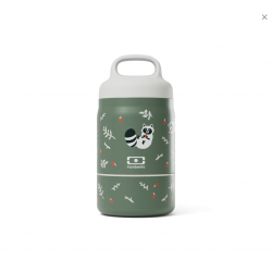 Bento isotherme 2en1 MB HANDY Raccoon vert MONBENTO