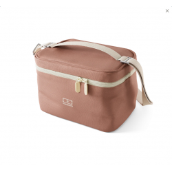 Sac bento isotherme ARTIC Rose moka MONBENTO