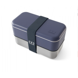 Bento rectangle SENSE ORIGINAL Bleu natural MONBENTO