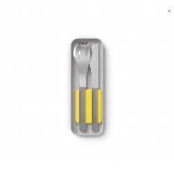 Couverts inox MB Slim Jaune MONBENTO