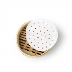 Lot de 50 feuilles pour panier vapeur TESCOMA