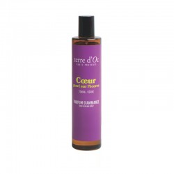 Parfum d'ambiance "Coeur gravé sur écorce" TERRE D'OC